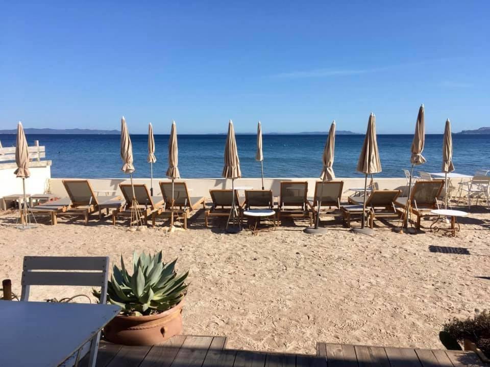 Hotel Lido Beach Hyères Exterior foto
